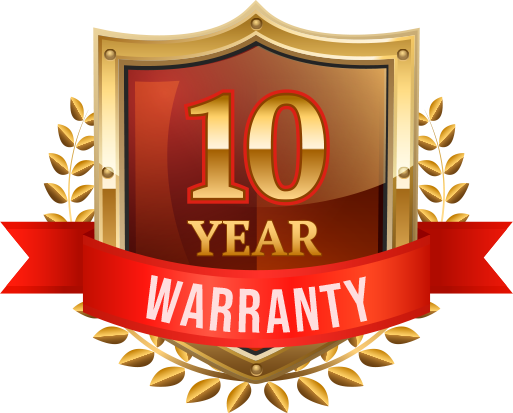10 Year Warranty By Poly Lift USA