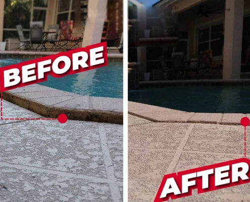 Pool deck leveling Marietta, GA